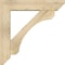 Ekena Millwork Legacy Slat Rough Sawn Bracket w/ Offset Brace, Douglas Fir, 6"W x 26"D x 26"H BKT0604X26X26LEC06RDF - alternate 3